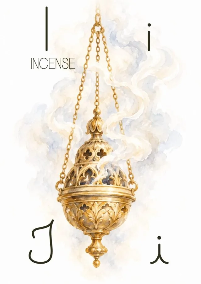 I is for Incense