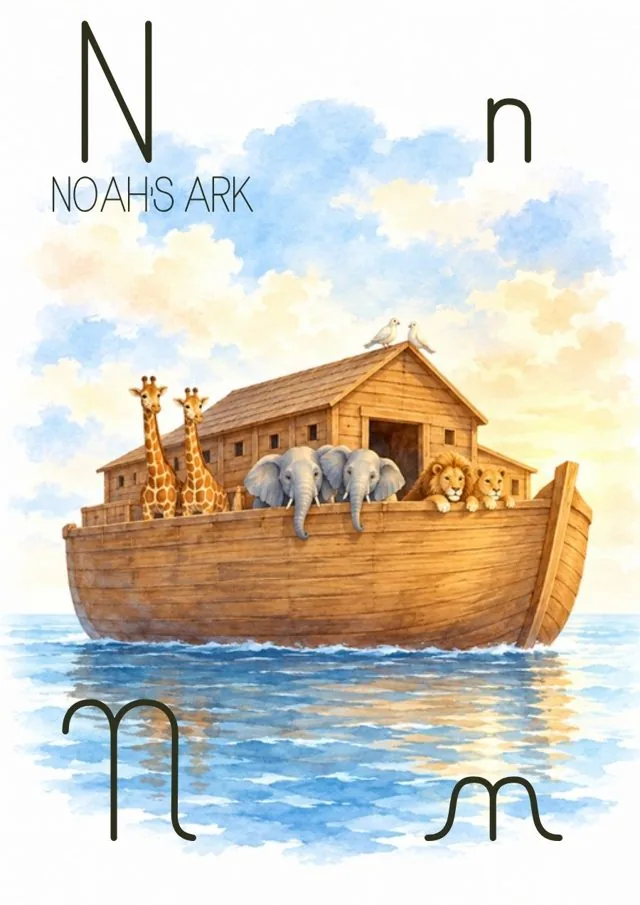N is for Noah's Ark